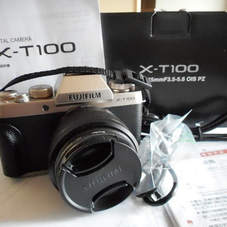 富士フイルム　X-T100　レンズキット　新品同様