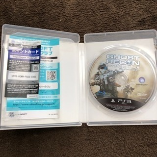 300円PS3ソフト ゴーストリコン ヒューチャーソルジャーの画像