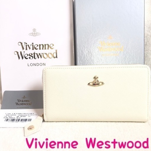 ヴィヴィアンウエストウッド 財布 正規品 新品 ホワイト
