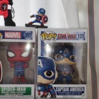 スパイダーマン キャプテンアメリカ POP