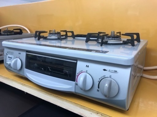 【リサイクルサービス八光　田上店　安心の1か月保証　配達・設置OK】リンナイ　Rinnai　ガスコンロ　【RT31NHS-L】　左強火力　都市ガス（12A/13A）　ガステーブル/ガスレンジ