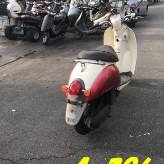即お取引頂きました。愛知県公安委員会登録業者(オートバイ商)☆GARAGE-ECO千音寺☆軽整備＆点検済み☆クレアスクーピー赤　4-396名古屋市中川区より!!の画像