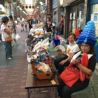 ８月１０日（土）土曜夜市コラボ　フリーマーケット開催！