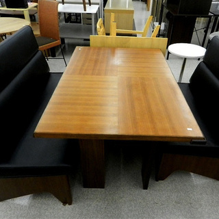 【札幌市豊平区内手渡し限定】ダイニングテーブル用3人掛けベンチ・アイアン家具風 札幌市豊平区・手渡し限定】ダイニングテーブル用3人掛けベンチ