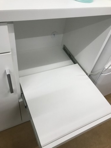ホワイト食器棚　中古　リサイクルショップ宮崎屋19.8.20