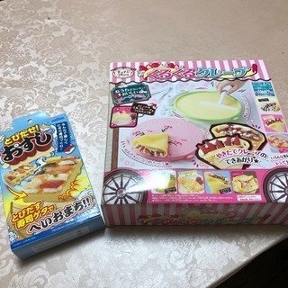 くるくるクレープととびだせおすし