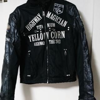 YeLLOW CORN メッシュチタンプレートジャケット L