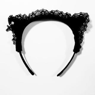🈹【未使用】クロネコカチューシャ