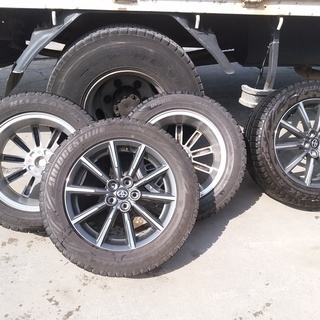 【交渉ＯＫ】トヨタ86　ハチロク　純正ホイール　BSスタッドレス...