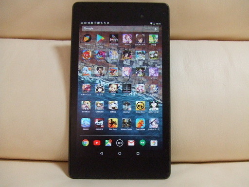 (受け渡し済)Google Nexus 7 32GB wi-fi タブレット アンドロイド パソコン PC iPad mini2