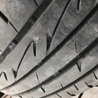 OZ ホイール 17インチ 7J +37 タイヤ5分山程度 4本セットの画像