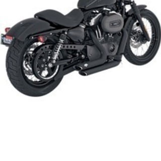 ハーレースポーツスター用マフラーVANCE＆HINES(バンスア...