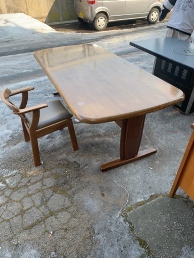 6人用 ダイニングテーブル チェア6脚付き