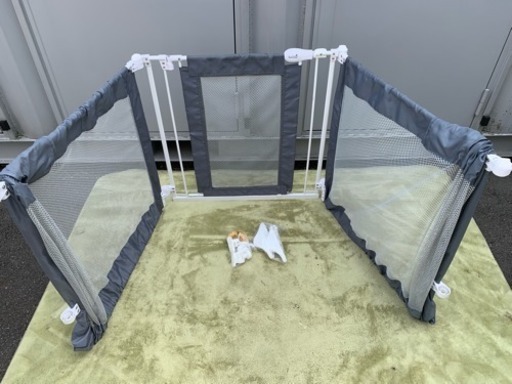 日本育児 ☆ スーパーワイドゲート ☆ どこでもポール セット ☆ 現状渡し！