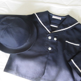 つくば市　さくら学園保育園　制服と帽子のセット