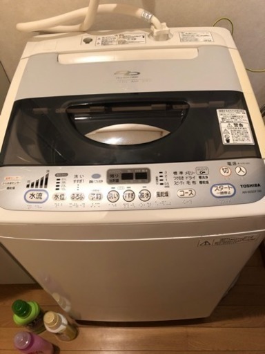 TOSHIBA6キロ洗濯機 4月2日まで