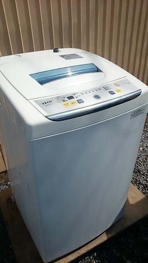 只今、商談中  TECO全自動洗濯機 　4.5K　QA5001J 2014年製