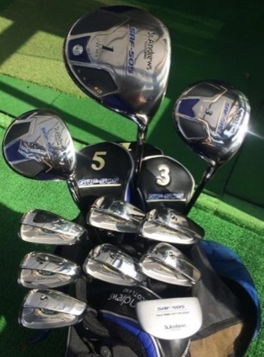 St.Andrews☆メンズ☆ゴルフクラブセット☆初心者向けセットオマケ多数
