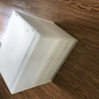無印　ポリプロピレン　収納 ケース 37×26×17.5が1個　...