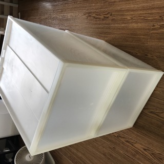 無印　ポリプロピレン　収納 ケース 　34×44.5×30（幅....