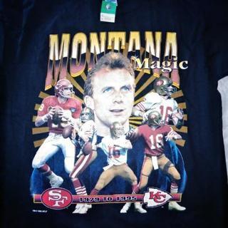 アメフト🏈ジョーモンタナ👕Tシャツ