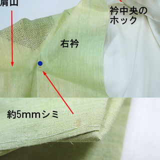 中古　重要無形文化財　本場結城紬　80亀甲　証紙なし 　（k3239730-1990rymj ）の画像