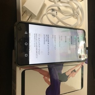 CUBOT Ｘ18Plus シムフリー