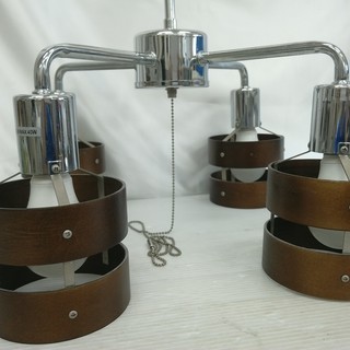 照明　電灯　電気　シーリングライト　おしゃれ　カントリー調　洋風　インテリア　間接照明　ニトリの画像