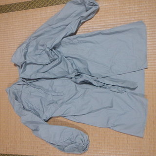 割烹着 新品未使用 長袖エプロン の画像