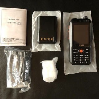 X-TALK F22◇ポータブルIP無線機◇2台セット◇値下げしましたの画像