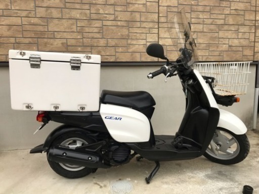 売約済み  船橋発   原付   50cc   ヤマハ  GEAR  ギア  パーキング スタンド  ua06j   自賠責 33年 4月まで付いてます