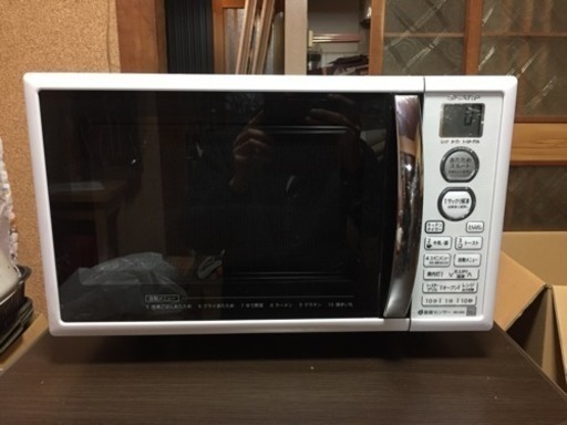 なかなか綺麗です☆2016年式のシャープのオーブン付き電子レンジ♪