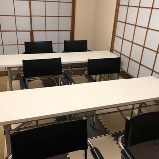 長机 白 折りたたみ 全5台
