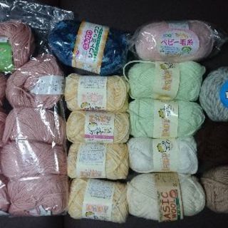 毛糸玉譲りますの画像