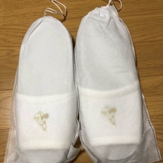 【未使用】ディズニーのミッキーマウスのホテル用スリッパ1足の画像