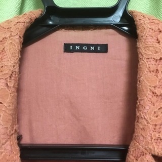 INGNI 総レース オレンジ ジャケットの画像