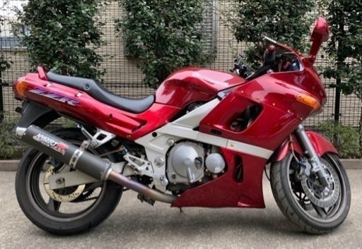 大幅値下げ！【ZZR400N】ワインレッド BEETマフラー USB電源付き