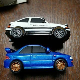 【値下げ！ワンコイン！】頭文字D イニシャルD プルバックカー　2台セットの画像