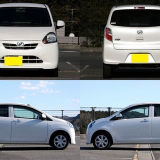 平成24年 DAIHATSU ミライース/車検長い/エネチャージ/アイドリングストップ/CVT/タイミングチェーン/パールホワイトの画像