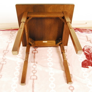8715 Solid Furniture OAK 近藤工芸 オーク材 テーブル コーヒーテーブル サイドテーブル 幅60cm 高さ60.5cm　アントレの画像