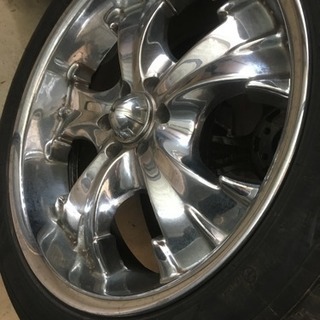 ［値下げ］20インチホイールタイヤ4本セット255/45ZR20 6穴