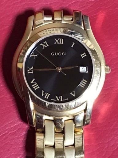 GUCCIメンズ腕時計(ジャンク品)