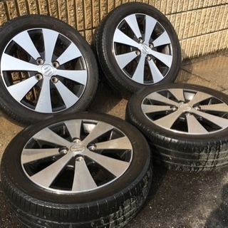 スズキ純正アルミホイール国産タイヤ 165/55R14