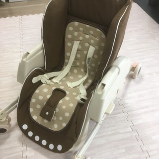 譲ります！アップリカ ハイローベッド&チェアの画像
