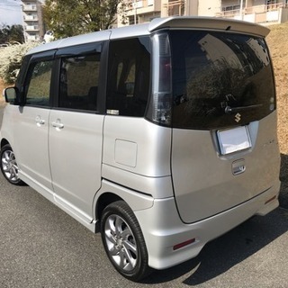 🌟超美車🌟 H23年 パレットSW　リミテッド　スマートキー　プッシュスタート　バックカメラ　電動スライド　車検H32年5月までたっぷり の画像