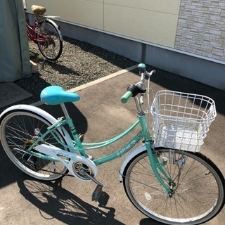 24インチ自転車  お話中