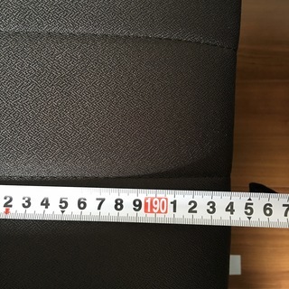 【直接引き渡し限定】タンスのゲン 脚付きマットレス セミダブル ブラックの画像