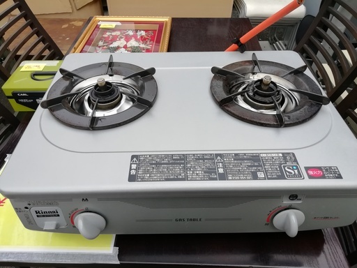☆【川崎】Rinnai　リンナイ　ガステーブル　RTS-337-2FTS-R　調理家電　プロパンガス　LPガス