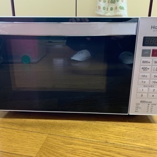 【引き取り限定】Haier 電子レンジ 2018年製