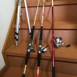 釣竿あげます